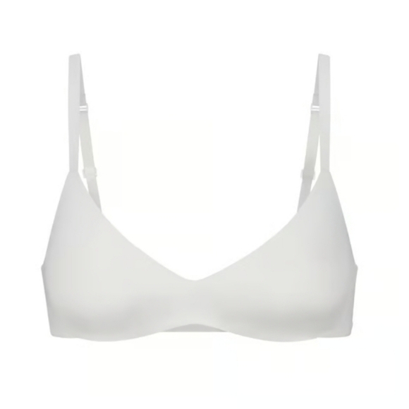 Skims Wireless Form Body Pushup BRA Marble White 34DDDD NWT - Picture 1 of 4